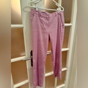 Express Columnist Purple Linen Pants